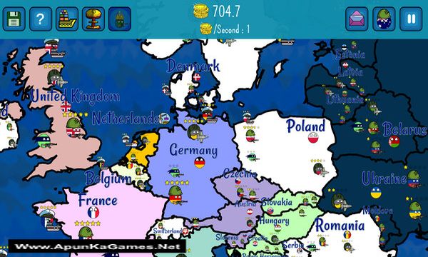 Dictators:No Peace Countryballs Screenshot 1, Full Version, PC Game, Download Free