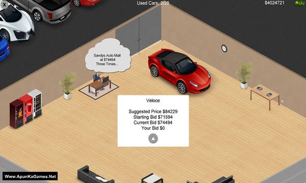 Auto Dealership Tycoon Screenshot 3, Full Version, PC Game, Download Free