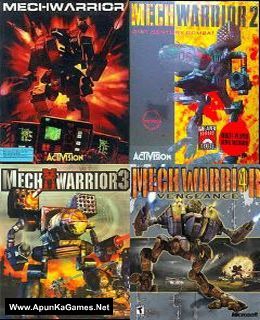 MechWarrior (1-4) Cover, Poster, Full Version, PC Game, Download Free