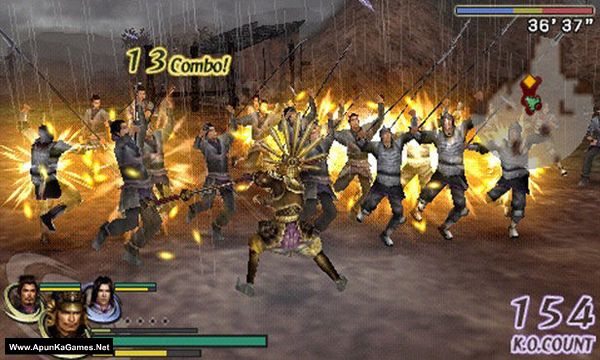 Download warriors orochi z psp