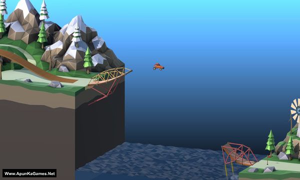 Poly Bridge 2 Screenshot 1, Full Version, PC Game, Download Free