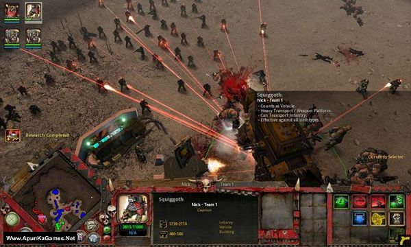 Warhammer 40,000 Dawn of War Soulstorm Screenshot 1, Full Version, PC Game, Download Free