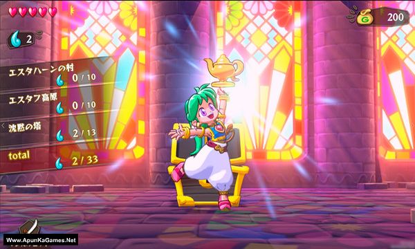 Wonder Boy: Asha in Monster World Screenshot 1, Full Version, PC Game, Download Free